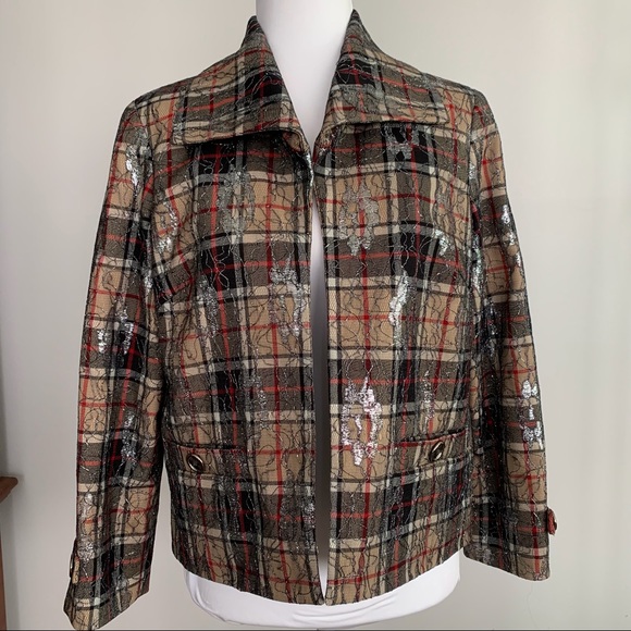 ❤️‍🔥❤️‍🔥 HP ❤️‍🔥❤️‍🔥 Andre Oliver long sleeve jacket.  Size 6 - Picture 2 of 7